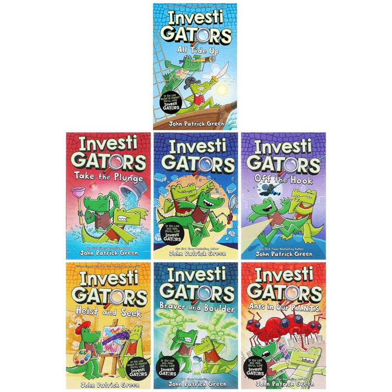 InvestiGators 7 Books Collection Set (InvestiGators, Take the Plunge, Off the Hook) - The Book Bundle