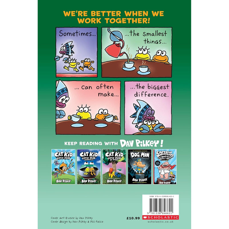 Cat Kid Comic Club 4: from the bestselling creator of Dog Man! by Dav Pilkey - The Book Bundle