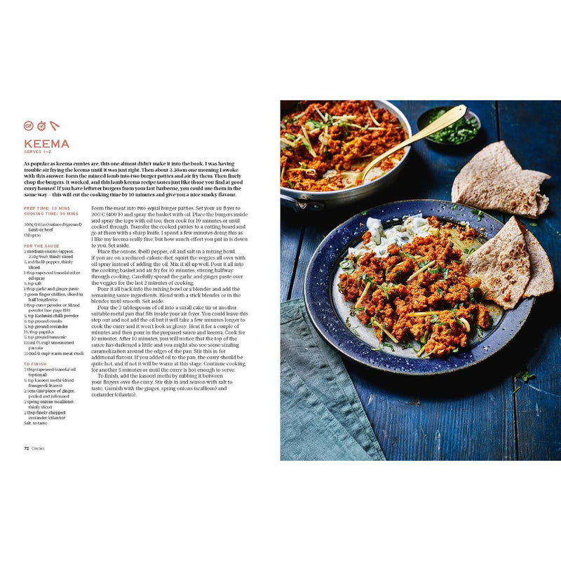 Curry Guy Air Fryer: 50 Simple Curry Favourites by Dan Toombs - Non Fiction - Hardback
