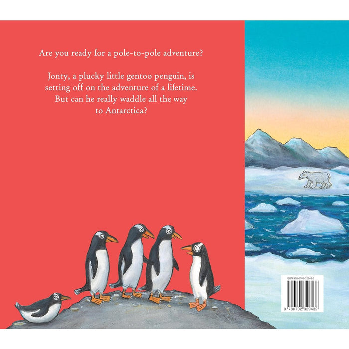 Jonty Gentoo: The Adventures of a Penguin by Julia Donaldson, Axel Scheffler Hardcover - The Book Bundle