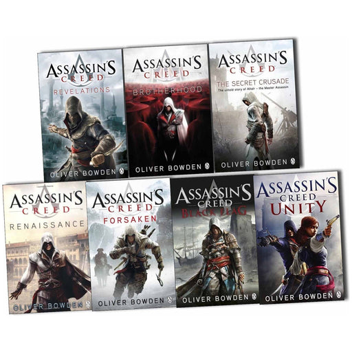 Oliver Bowden Assassins Creed 7 Books Collection Pack Set RRP: 62.56 - The Book Bundle