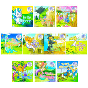 Set of 10 children's bedtime storybooks from Jessica Wren's My Very First Bed Time Stories collection, featuring colorful covers for ages 0-5.