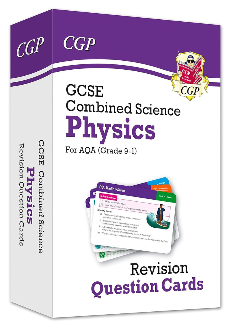 GCSE 9-1 Combined Science 3-book collection set by CGP Books, paperback non-fiction study guides