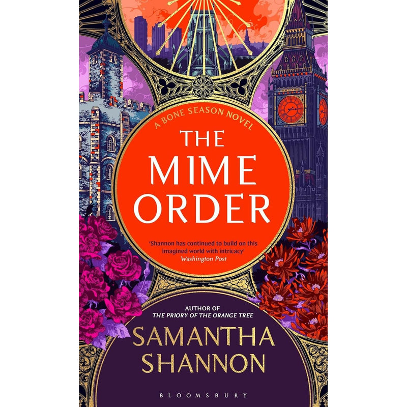 Samantha Shannon Bone Season Series 4 Books Collection Set (The Bone Season, The Mime Order, The Song Rising, The Mask Falling) - The Book Bundle