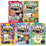 Bunny vs Monkey Set 2: Collection 5 Books Set By Jamie Smart (Bunny Bonanza) - The Book Bundle
