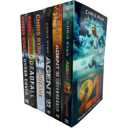 Chris Ryan Agent 21 Series 6 Books Collection Set - The Book Bundle