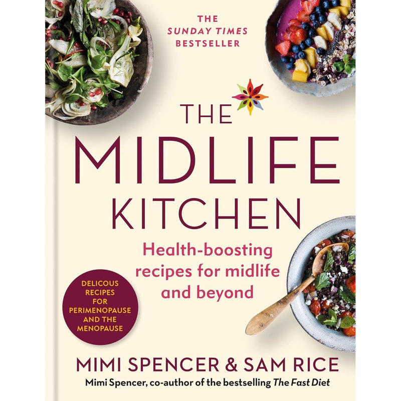 The Midlife Kitchen (HB), The Healthiest Longevity Diet 2 Books Collection Set - The Book Bundle