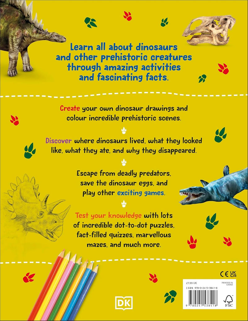 The Fact-Packed Activity Book: Dinosaurs - Fiction - Educational Activity Book For Curious Young Readers