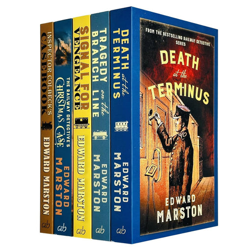 Railway Detective Series 5 Books Collection Set By Edward Marston (Death at the Terminus) - The Book Bundle