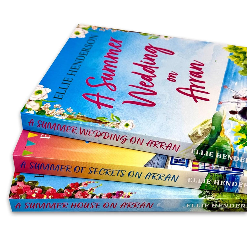 Ellie Henderson Scottish Romances 3 Books Collection Set (Summer Wedding on Arran, Summer House on Arran, Summer of Secrets on Arran) - Fiction - Paperback
