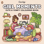 Coco Wyo Cozy Colouring Books 5 Books Set (Cozy Corner, Cozy Cuties, Cozy Friends, Cozy Vibes, Girl Moments) - The Book Bundle