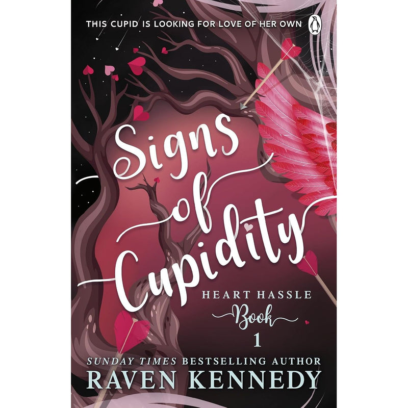 Heart Hassle Series by Raven Kennedy 5 Books Collection Set (Signs of Cupidity, Bonds of Cupidity, Crimes of Cupidity, For the Love of Cupidity and Sheer Cupidity)