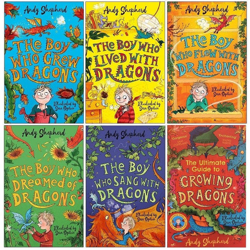 The Boy Who Grew Dragons Series 6 Books Collection Set by Andy Shepherd - The Book Bundle