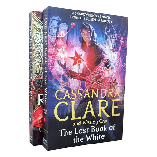 Cassandra Clare The Eldest Curses 2 Books Collection Set  (The Lost Book of the White, The Red Scrolls of Magic) - The Book Bundle