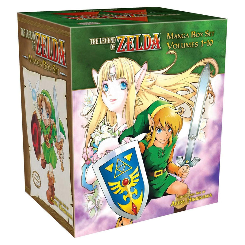The Legend of Zelda 10 Books Collection Box Set by Akira Himekawa - Fiction - Paperback