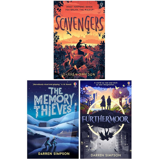 Darren Simpson Collection 3 Books Set (Scavengers, The Memory Thieves & Furthermoor) - The Book Bundle