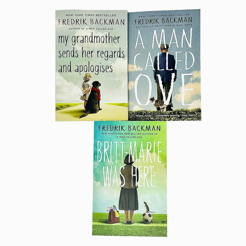 Britt-Marie Was Here & Beartown 3 Books Collection Set by Fredrik Backman - Fiction - Paperback