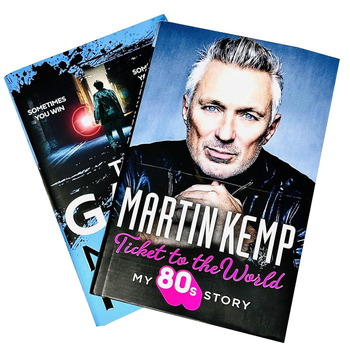 Martin Kemp Collection 2 Books Set (The Game & Ticket to the World) - The Book Bundle