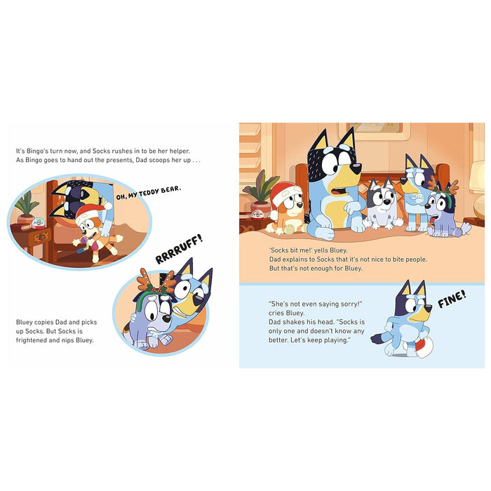 Bluey: Christmas Eve with Verandah Santa by Bluey PB - The Book Bundle