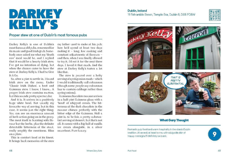 Where Gary Eats From Curryhouses To Steakhouses Budget To Blowout By Gary - Non Fiction - Paperback