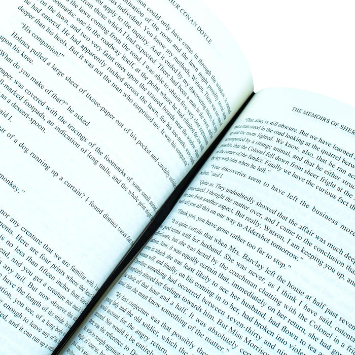 Arthur Conan Doyle The Complete Collection of Sherlock Holmes Deluxe Leather Bound Classic: (A Study In Scarlet, The Sign Of Four, The Adventures of Sherlock Holmes) - The Book Bundle