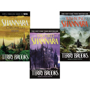 Shannara Chronicles Series Terry Brooks 3 Books Collection Set (The Sword Of Shannara, The Elfstones Of Shannara, The Wishsong Of Shannara) - The Book Bundle