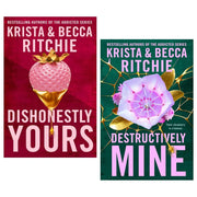 Webs We Weave Series 2 Books Collection Set by Krista & Becca Ritchie (Dishonestly Yours & Destructively Mine) - The Book Bundle