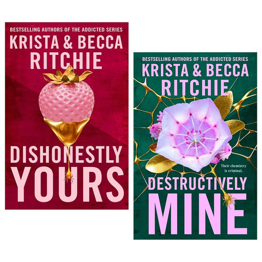 Webs We Weave Series 2 Books Collection Set by Krista & Becca Ritchie (Dishonestly Yours & Destructively Mine) - The Book Bundle