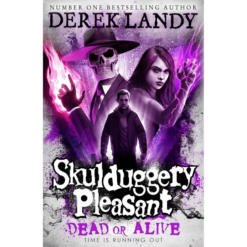Skulduggery Pleasant Series 10-17 Collection 8 Books Set by Derek Landy (Resurrection, Midnight, Bedlam, Seasons of War, Dead or Alive, Until the End, Mind Full of Murder, A Heart Full of Hatred)