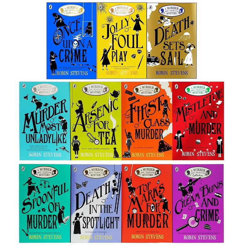 A Murder Most Unladylike 11 Books Collection Set By Robin Stevens - Young Adult - Paperback