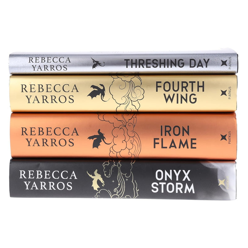 The Empyrean Series 4-book hardcover collection set by Rebecca Yarros, fiction novels from Hachette UK Ltd