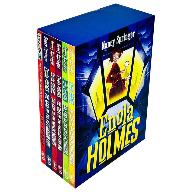 Enola Holmes Mystery Series 6 Books Collection Set by Nancy Springer - The Book Bundle