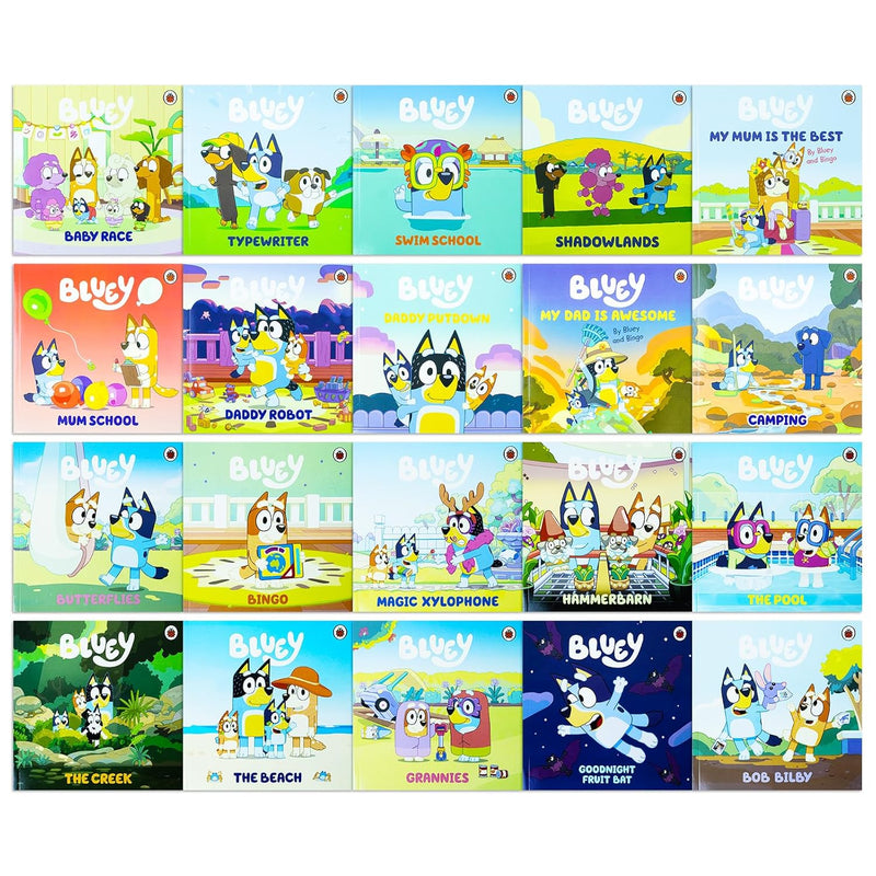 Bluey lets Do This! & Bluey Gotta Be Done! 20 Book Collection Box Set by Bluey - The Book Bundle
