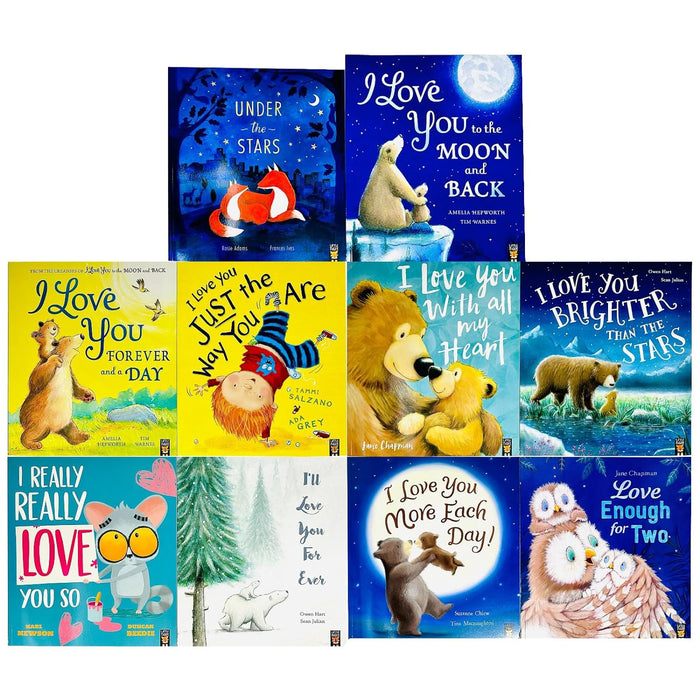 I Love You Series Children Picture 10 Books Collection Set - The Book Bundle