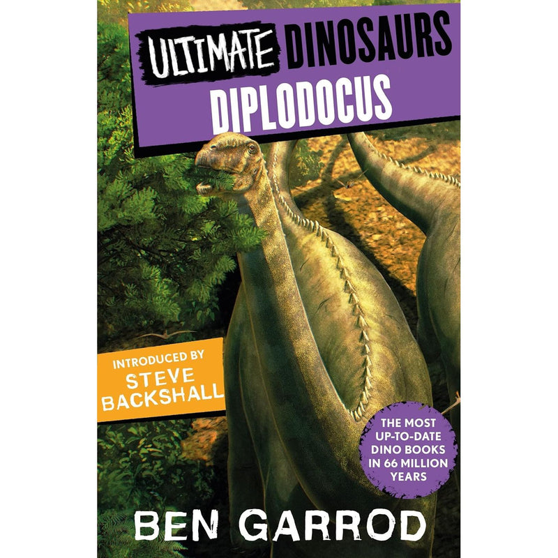 Ultimate Dinosaurs Series 5 Books Collection Set by Ben Garrod(Diplodocus,Spinosaurus, Microraptor, Tyrannosaurus Rex & Ankylosaurus)