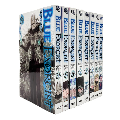 Blue Exorcist Volume 21-28 Collection 8 Books Set Series 5 By Kazue Kato - The Book Bundle