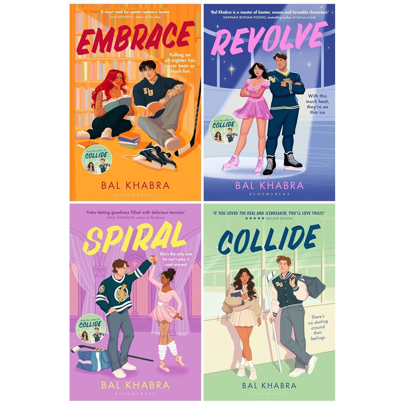 Off The Ice Series 4 Books Collection Set By Bal Khabra - Fiction - Paperback