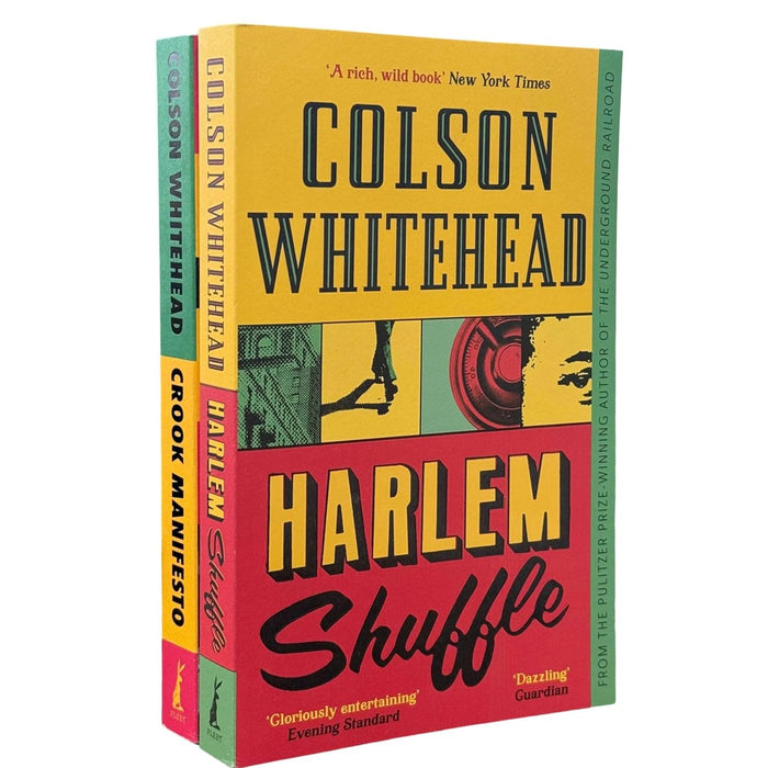 Ray Carney Series 2 Books Collection Set by Colson Whitehead (Harlem Shuffle & Crook Manifesto) - The Book Bundle