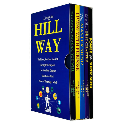 Living the Hill Way Collection 5 Books Set By Napoleon Hill (Power of the Super Mind) - The Book Bundle