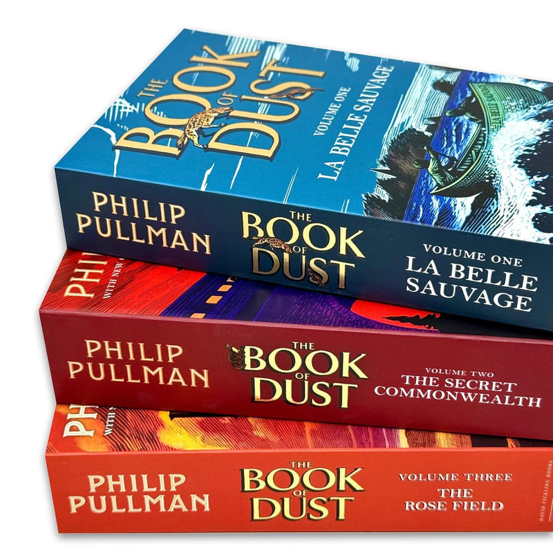 Philip Pullman 3 Books Collection Set (La Belle Sauvage, The Rose Field(HB), The Secret Commonwealth)