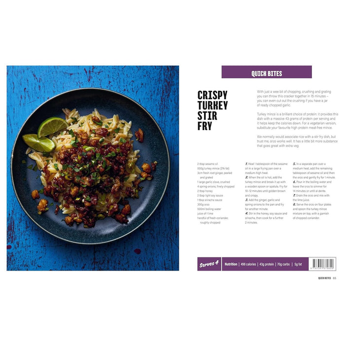 Tasty High Protein: Transform Your Diet With Easy Recipe by Fraser Reynolds HB - The Book Bundle