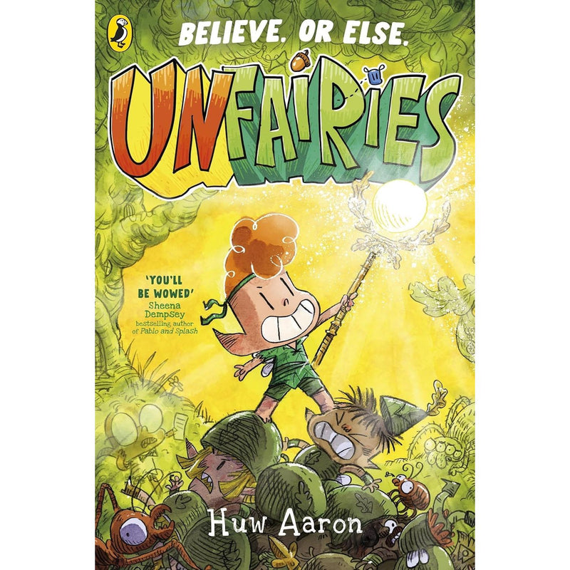 Unfairies 2 Books Collection Set by Huw Aaron - Unfairies and Death by Toad - Fiction