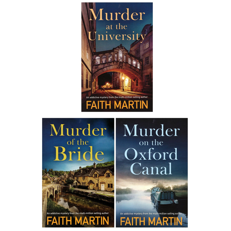 DI Hillary Greene Series 3 Books Collection Set By Faith Martin - Fiction - Paperback