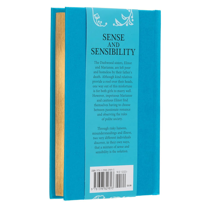 Sense and Sensibility: Gilded Pocket Edition (Arcturus Ornate Classics) by Jane Austen - The Book Bundle