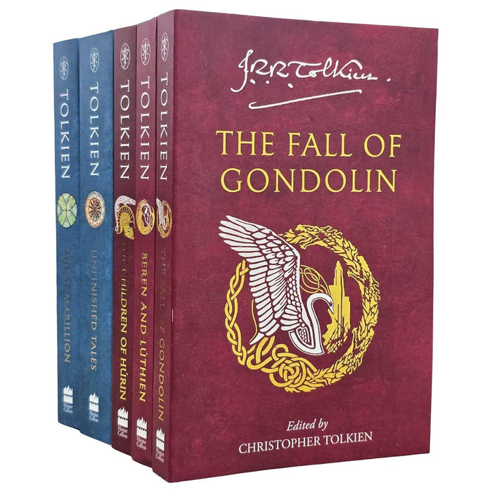 The First Age of Middle-earth 5 Books Collection Set by J.R.R. Tolkien - The Book Bundle