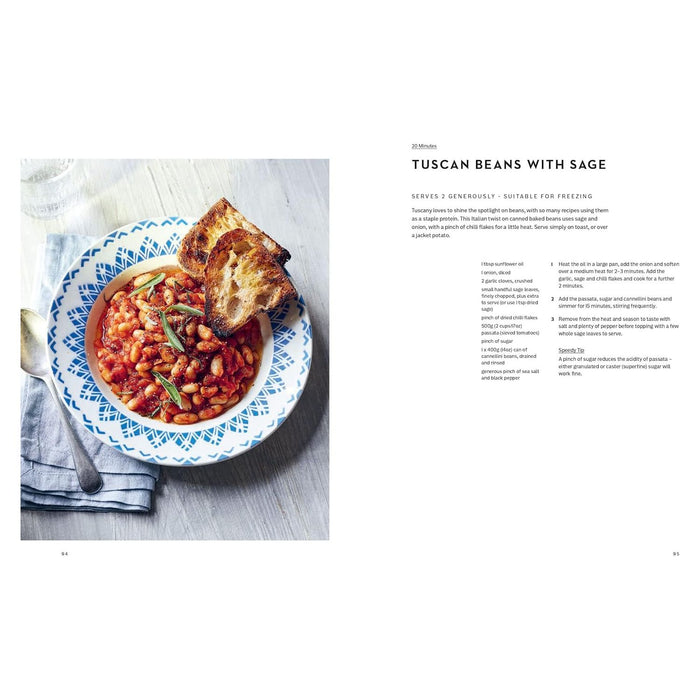 Easy Speedy Vegan: 100 Quick Plant-Based Recipes Hardcover by Katy Beskow (Author) - The Book Bundle