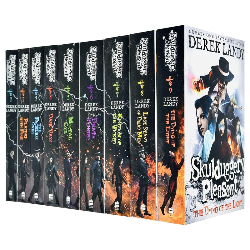 Skulduggery Pleasant Series 9 Books Collection Set By Derek Landy - The Book Bundle