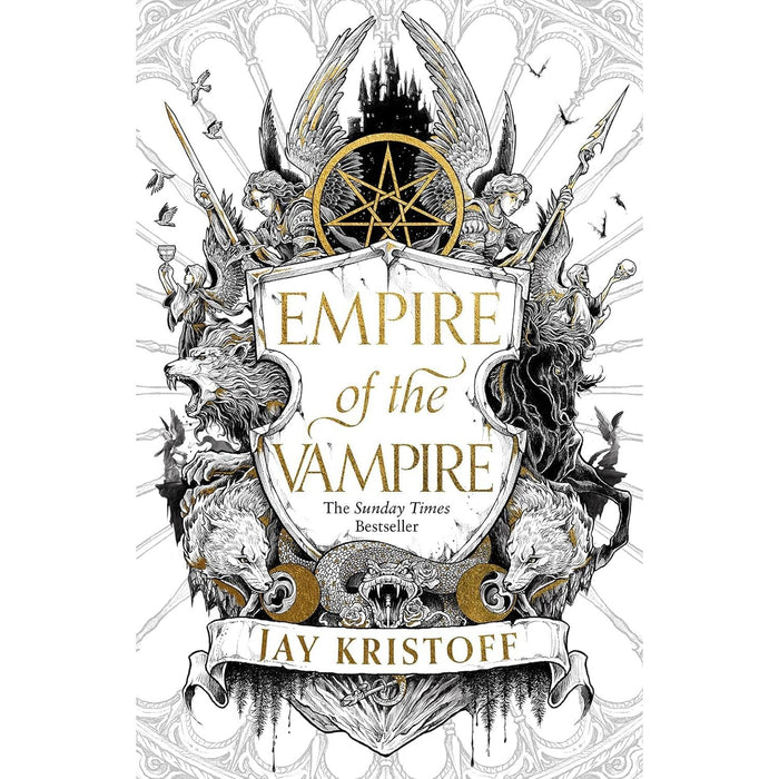 Empire of the Vampire Series Collection 1-2 Books Set by Jay Kristoff Damned