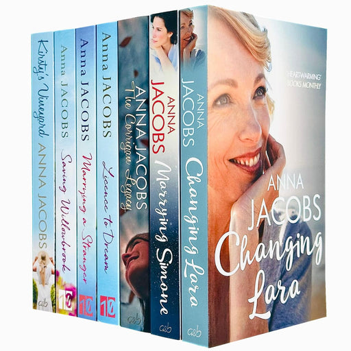 Anna Jacobs Collection 7 Books Set (Changing Lara, Marrying Simone) - The Book Bundle