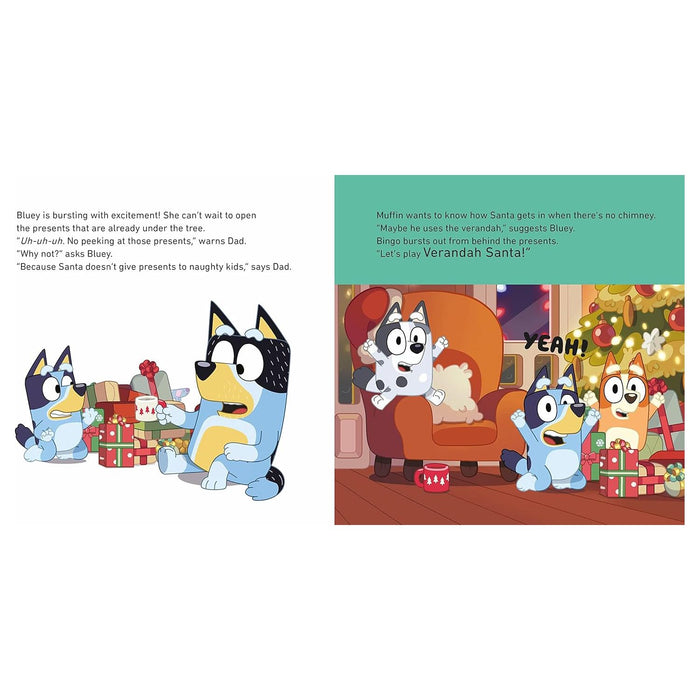 Bluey: Christmas Eve with Verandah Santa by Bluey PB - The Book Bundle
